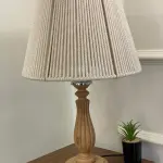 Makrami Boho Table Lamp 036