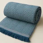 Zigzag Pattern Throw