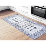 Cutlery Digital Kitchen Mat 3D Print