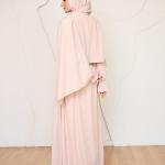 PINK ROSE CREPE DRESSY ISDAL