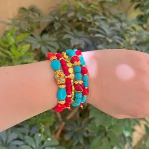 Royal Azure & Crimson Stack
