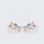 Sexy Butterfly Lace Bra Set Full Bust Minimizer