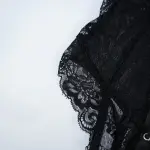 Lace Wild Charm Bodysuit with Stockings