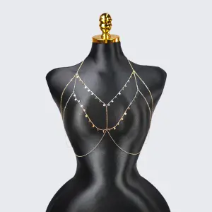 Shimmering Seductive Body Chain