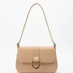Classic Shoulder Bag with Gold Clasp BA-56