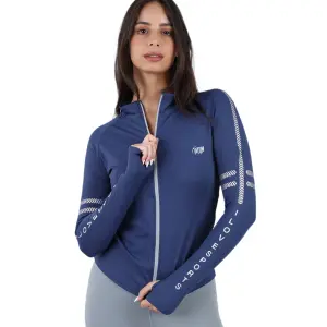 Athleisure Inspire Zip Navy Jacket