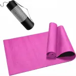 MD Stay Fit Ultimate Premium 6mm Thick Non-Slip Yoga Mat with Carrying Bag Included - Ideal for High-Intensity Interval Workouts, Pilates, Yoga and Many Other Home Workouts