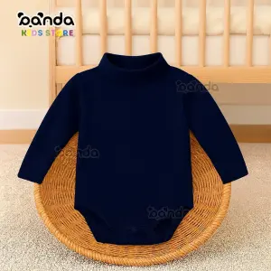 هايكول قطن مبطن وبرة ناعمة ، لون كحلي