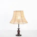 Burlap Table Lamp A109