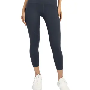 Premium High-Waisted Navy Leggings