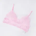 Plus Size Sheer Lace Bra Panty Set with Mesh Skirt