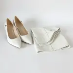 Convertible High-Heel Fabric Boots R-777