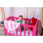 CozyNest Baby Blanket ( Pink )