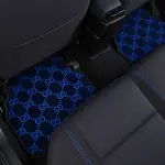 Gucci Blue - Set of 4 Car Mats