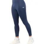 Curve Accent High-Rise Navy Leggings