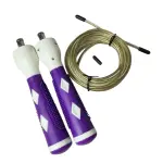 MD StayFit Wire Jump Rope, Speed Skipping Rope with Non-Slip Handles, Fitness Training
