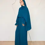 PURPLE CREPE DRESSY ISDAL