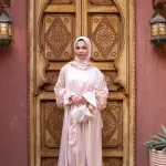 PEARL ANGEL SATIN DRESS ISDAL