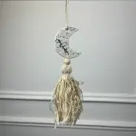 Crescent Calligraphy Hanging Ornament