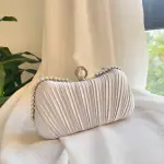 Silver Amara Clutch