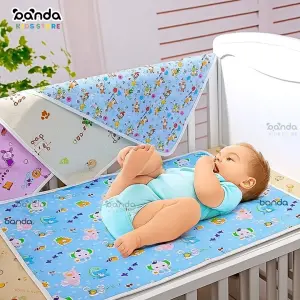 مفرش غيار ومانع تسريب تحت الملاءة ، ملمس جلد ٦٠*٨٠ سم