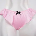 Contrasting Colors Lace Embroidery See-Through Sexy Bra Panties Set