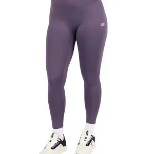 Curve Accent High-Rise Violet Leggings