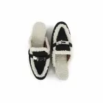 Fur Suede Mules