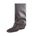 Vintage Leather Ankle Boots