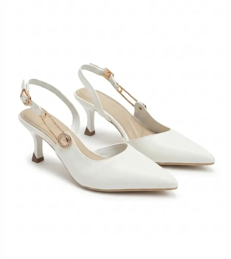 Elegant Heels with Chic Side Detail C-113