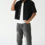 BOXFIT BLACK SHIRT