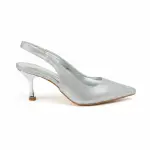 Elegant Shimmer Slingback Heel C-81