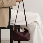 Diagonal Textured Satchel Bag