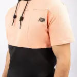 Half Sleeve Coral Hoodie