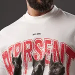 CONTRASt PRINTED T-SHIRT