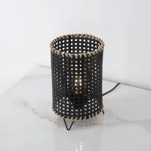 Rattan Table Lamp can34