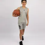 Basketball Boy's Gray Short