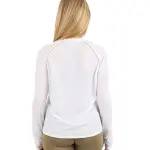 Long-Sleeve Training White Top
