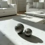 Metallic Dimple Sphere