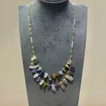 Amara Layered Gemstone Necklace