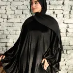 BLACK VELVET RUFFLES ISDAL