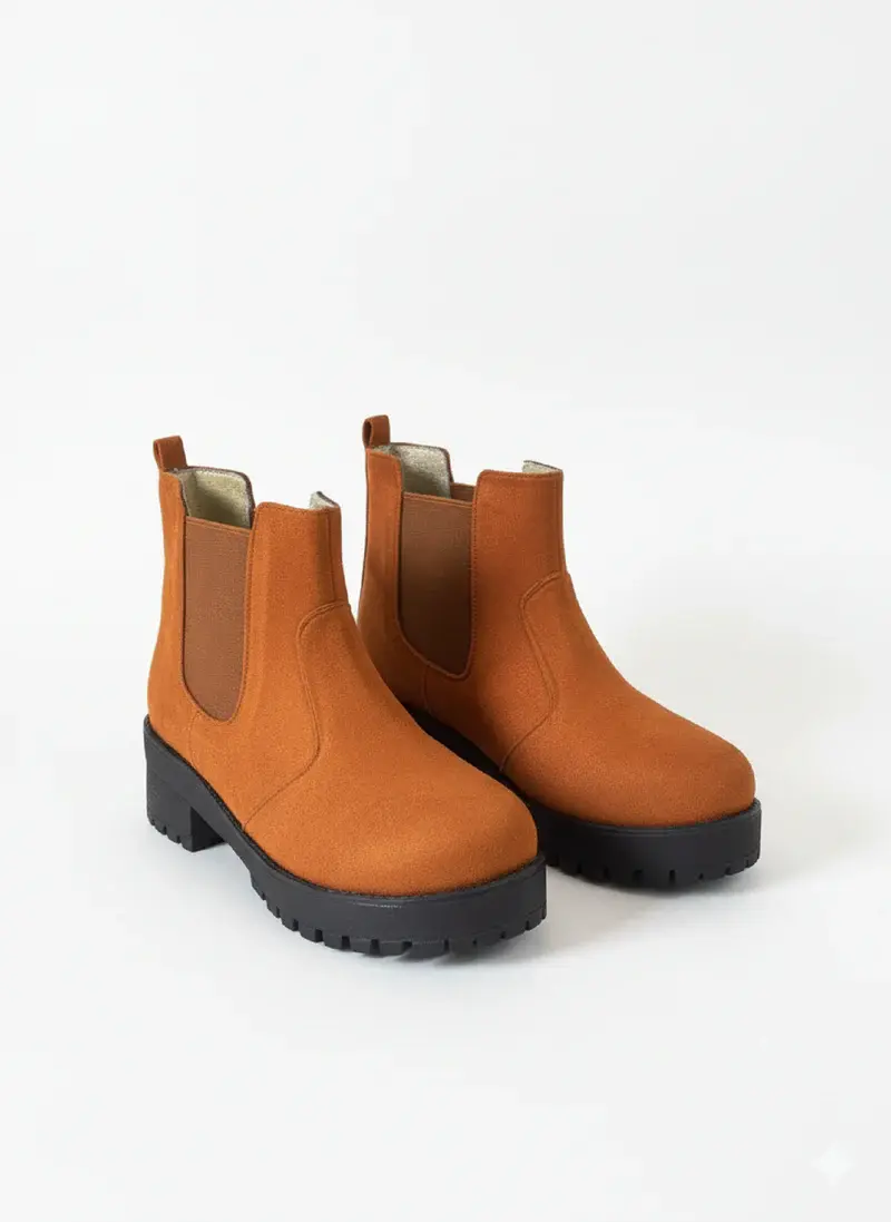 Elegant Ankle Boot Suede B-1-S