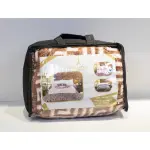 Light Blanket Printed French Design (Brown), 1.7KG