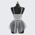 Lace Embroidery Bridal Lingerie Dress