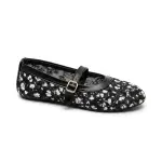 Floral Embroidered Lace Ballerina Flats BN-63