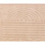 Elite Jacquard Carpet Modern Pattern (Beige)
