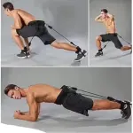 M D Stay Fit MD Vertical High Jump Trainer to Improve Leg Strength to Achieve Squat Motion with Jumping | Home Gym Training Set