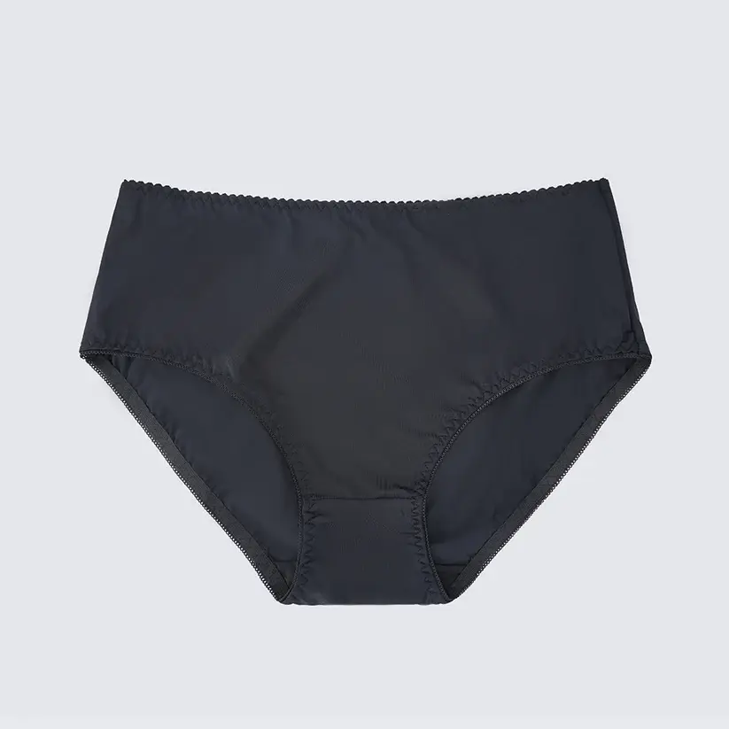Plus Size Seamless Smooth Breathable Comfort Bra Panty Set