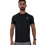 Dri-FIT Short-Sleeve Black Fitness Top