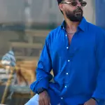 Linen Shirts Blue